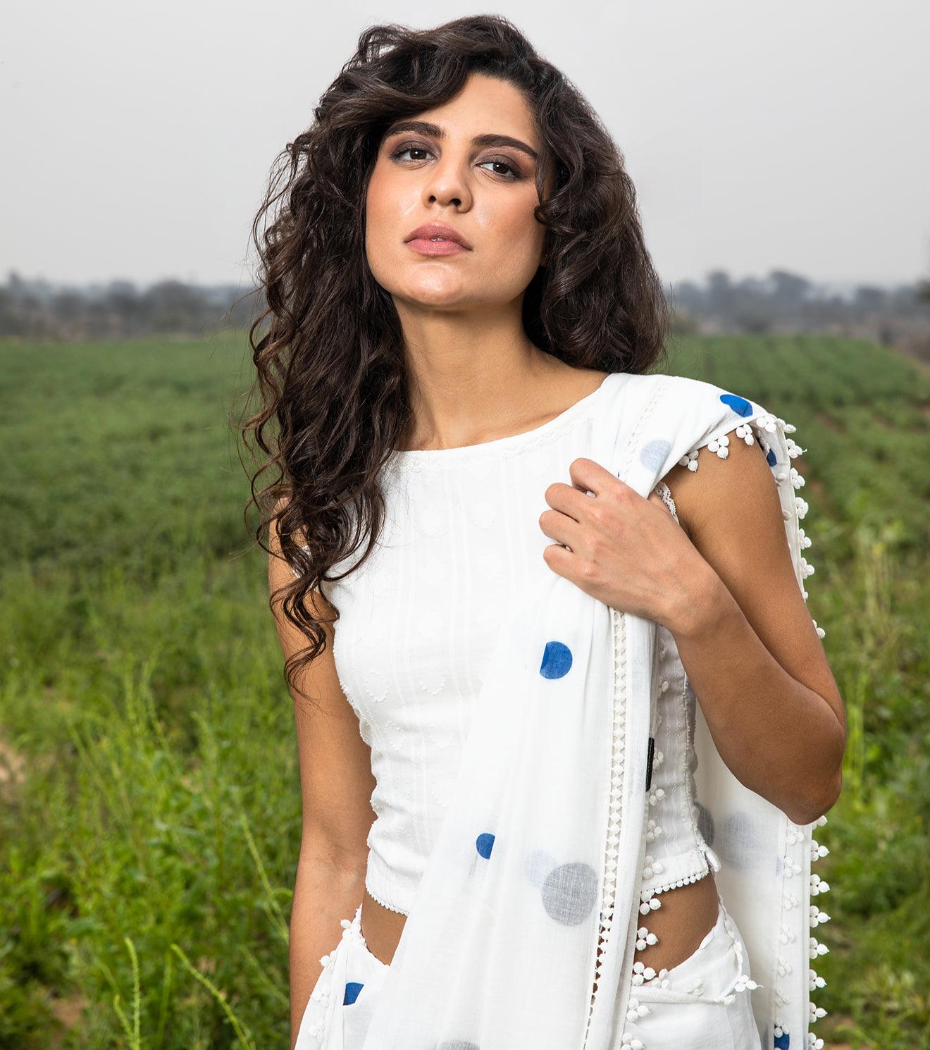 Earthlings Saree - Khara Kapas