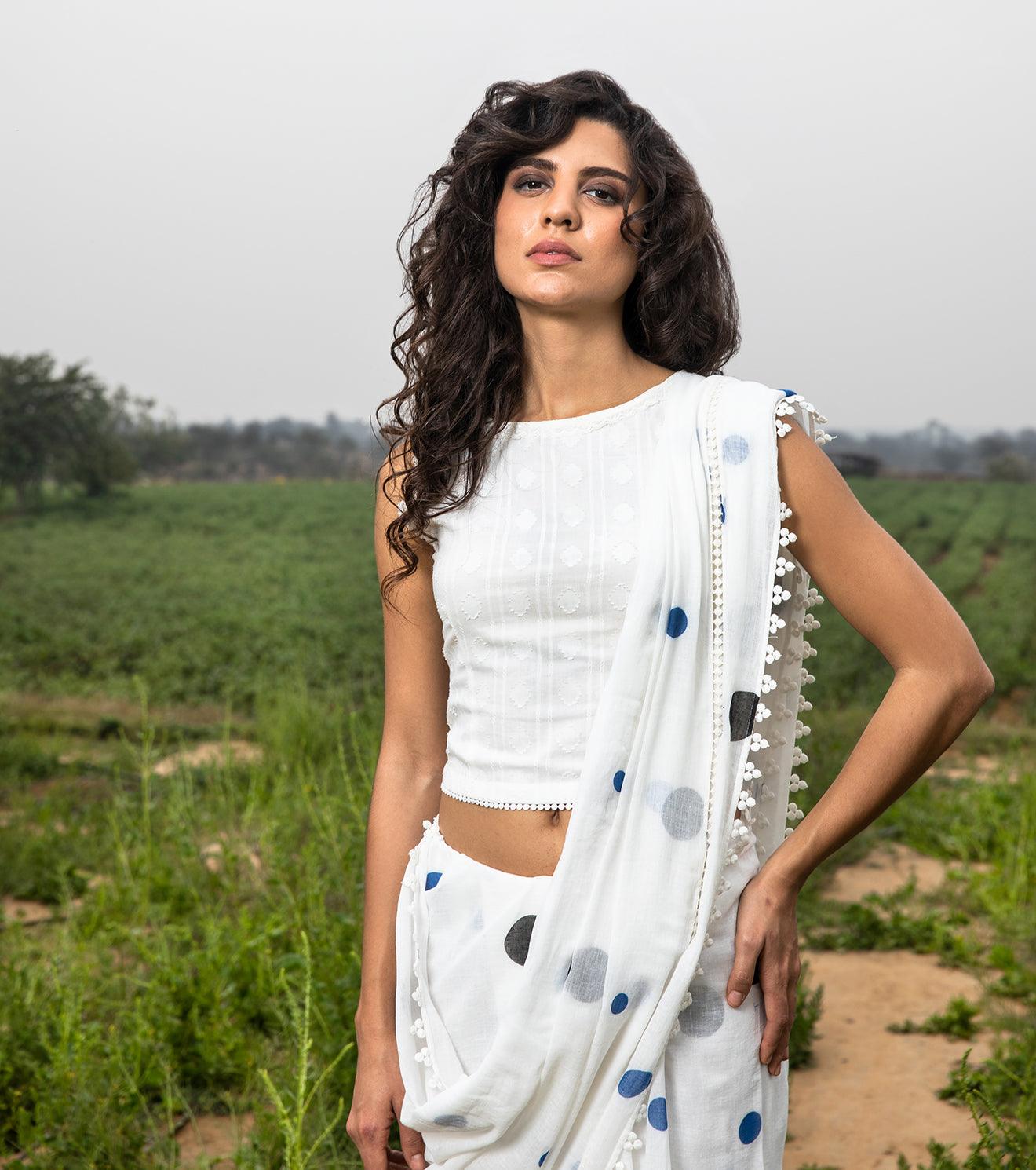 Earthlings Saree - Khara Kapas
