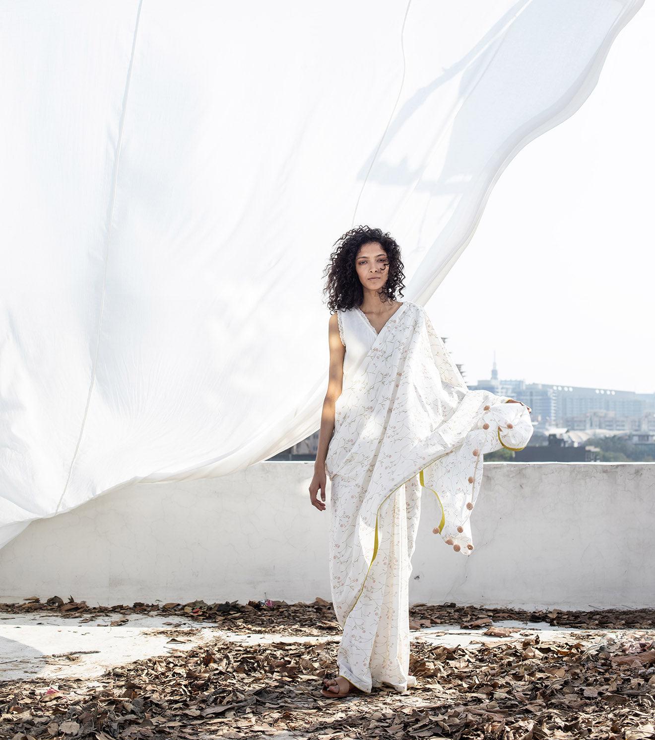 Forever Ago Saree - Khara Kapas