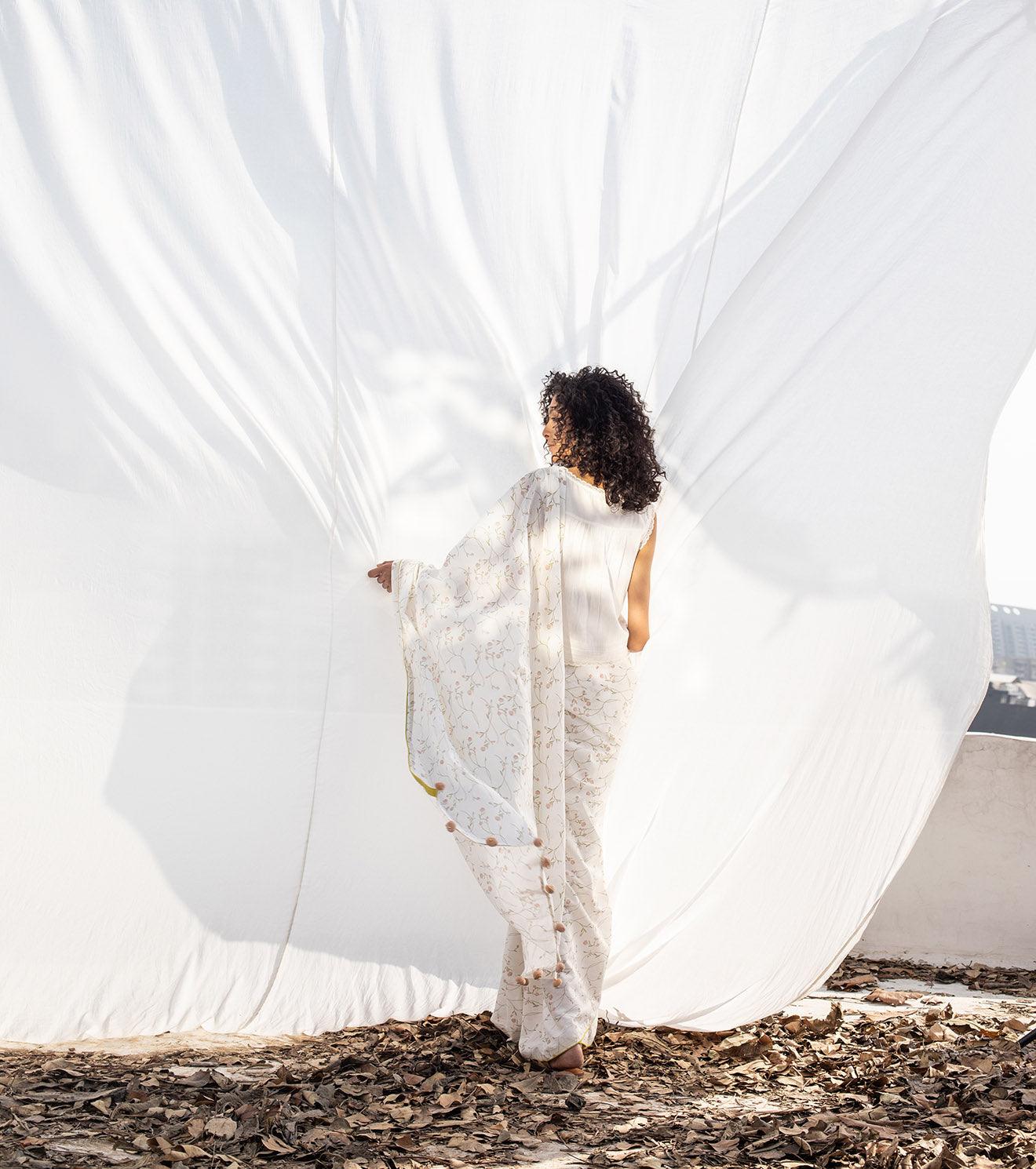 Forever Ago Saree - Khara Kapas