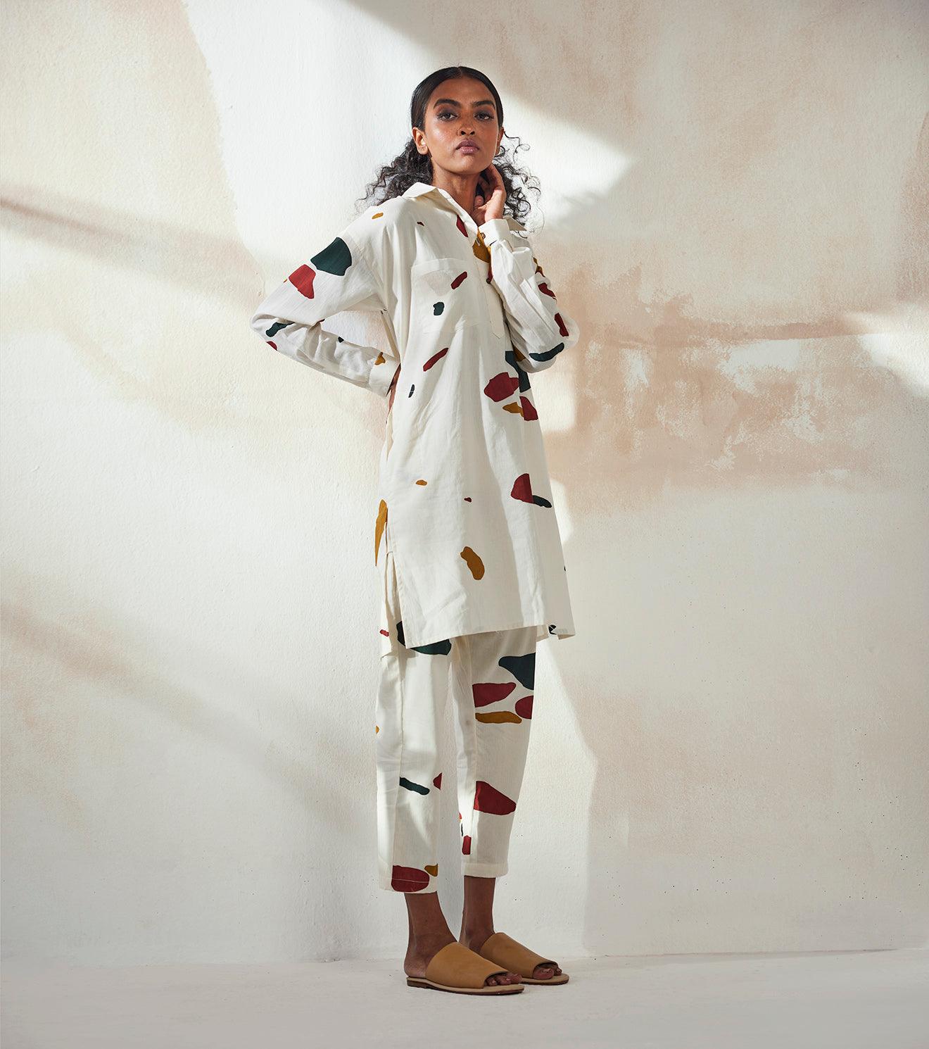 Mosaic co-ord set - Khara Kapas