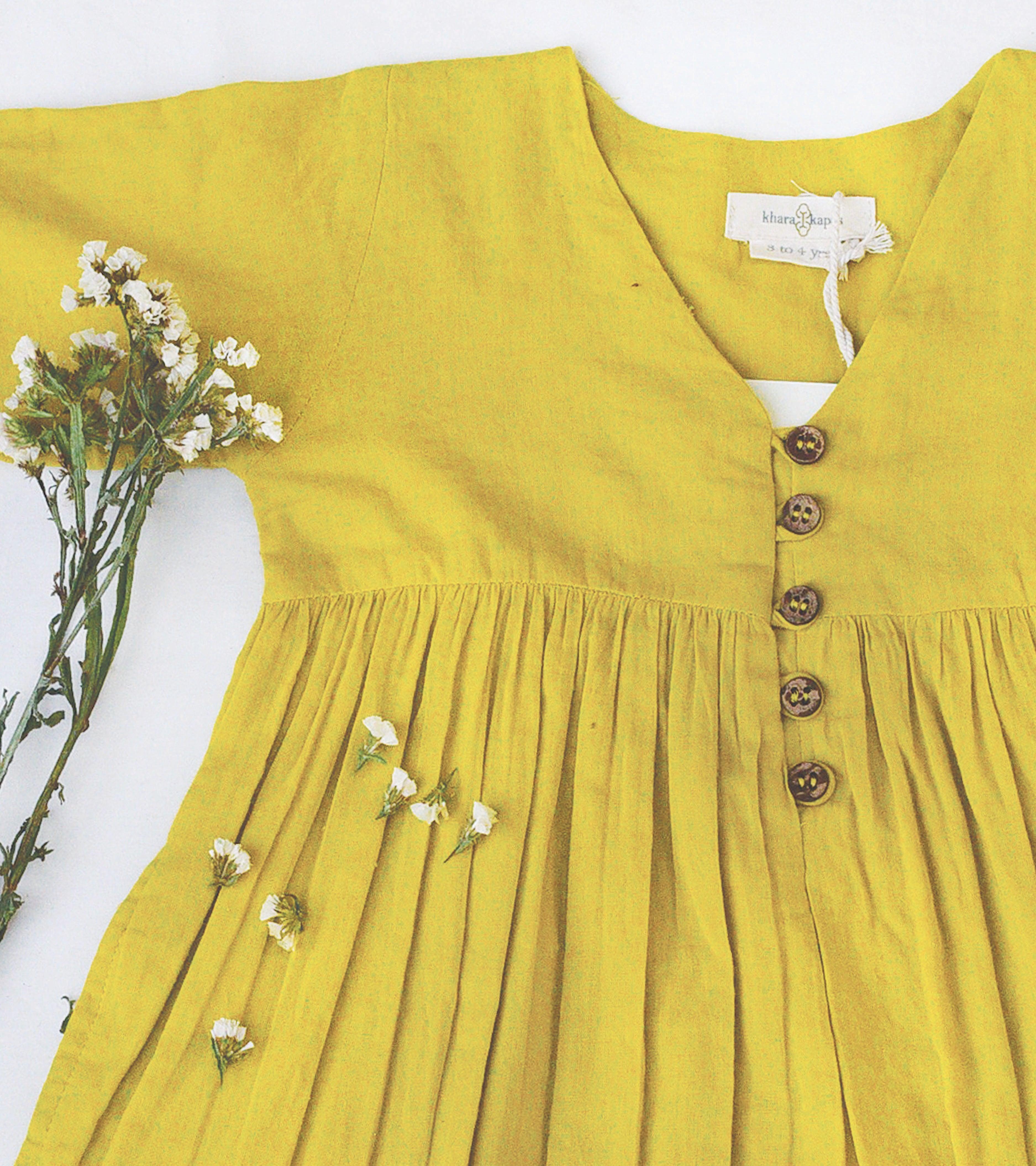 LIME DRESS - Khara Kapas