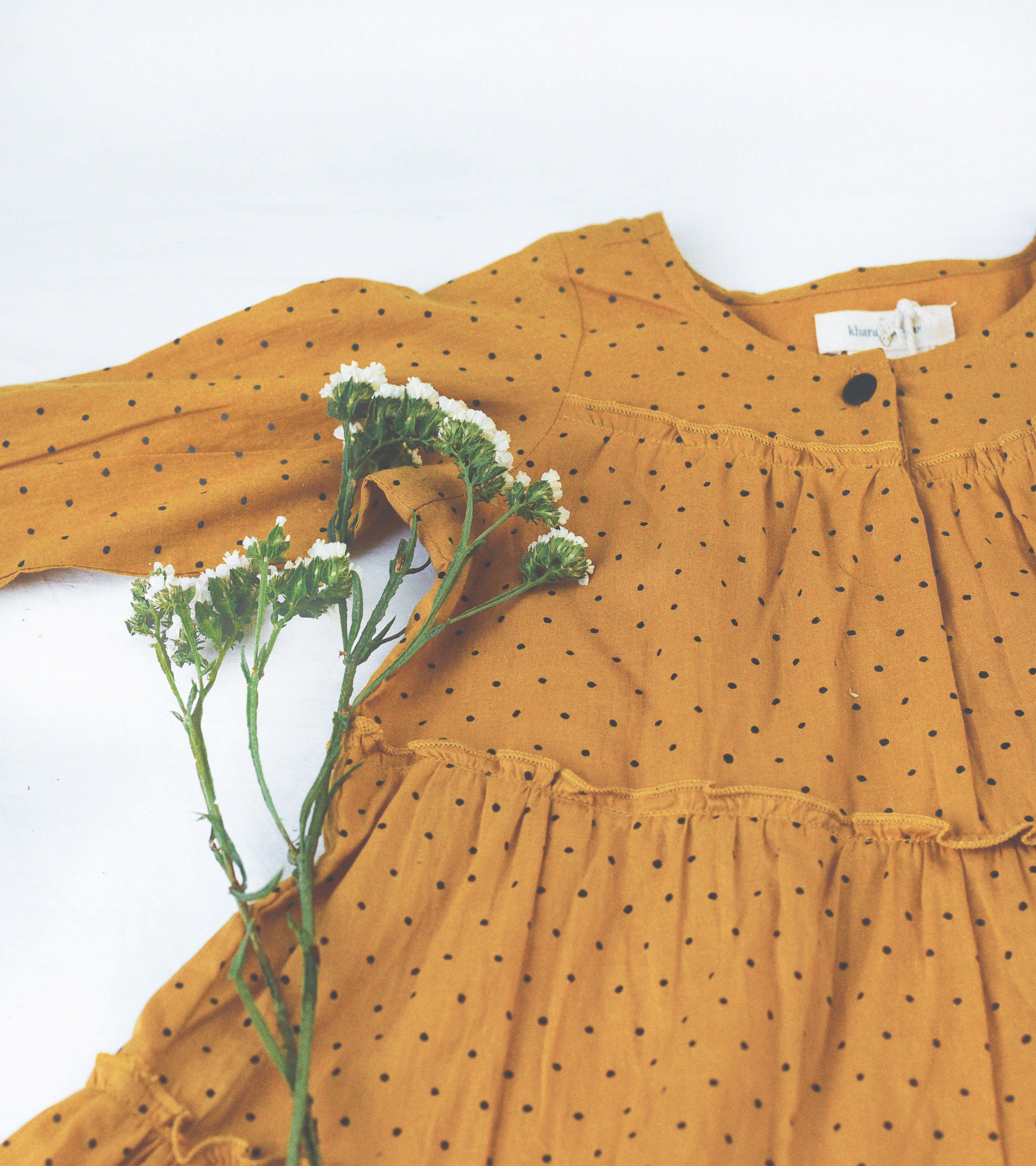 Mango bites tiered dress - Khara Kapas