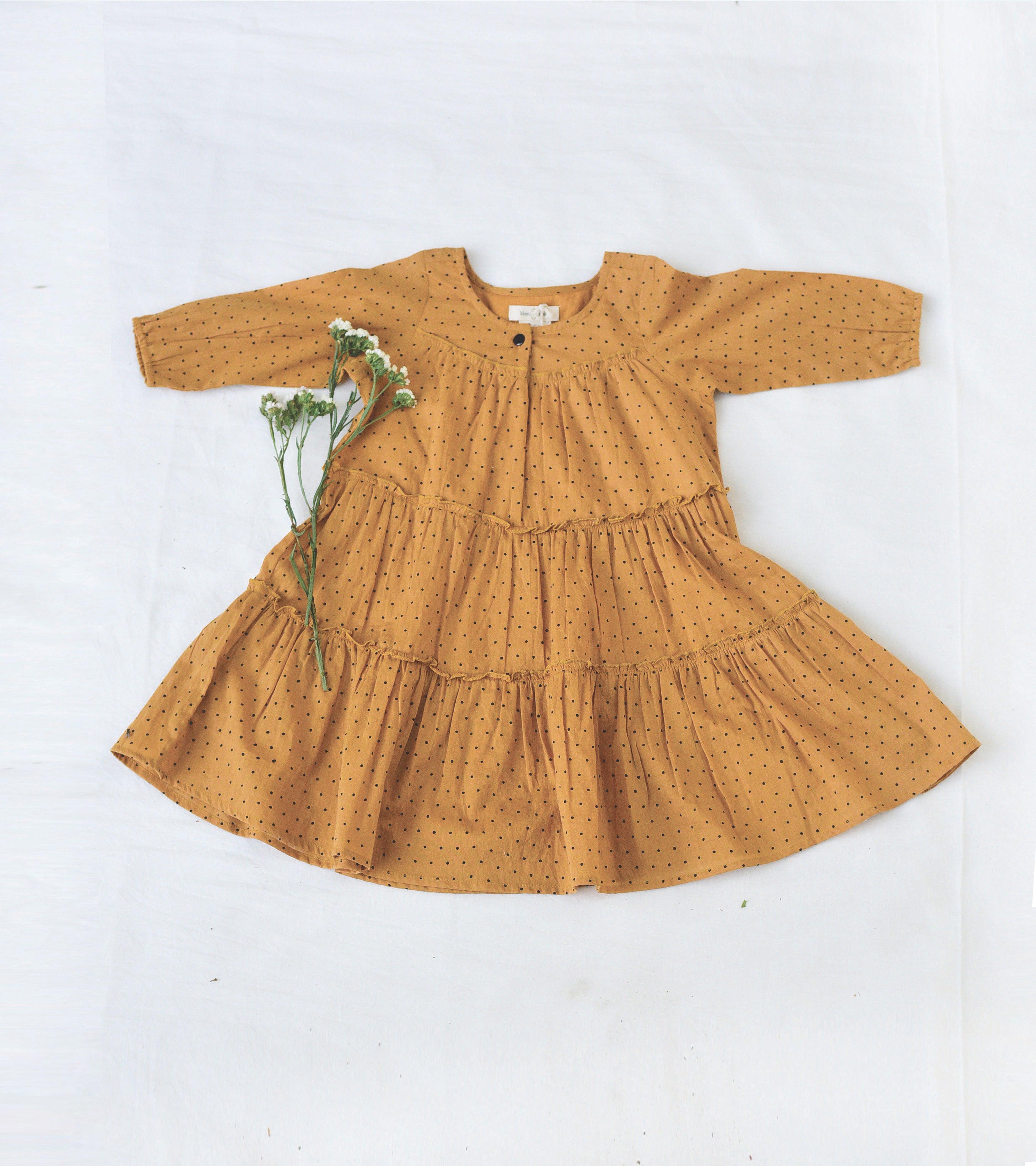 Mango bites tiered dress - Khara Kapas