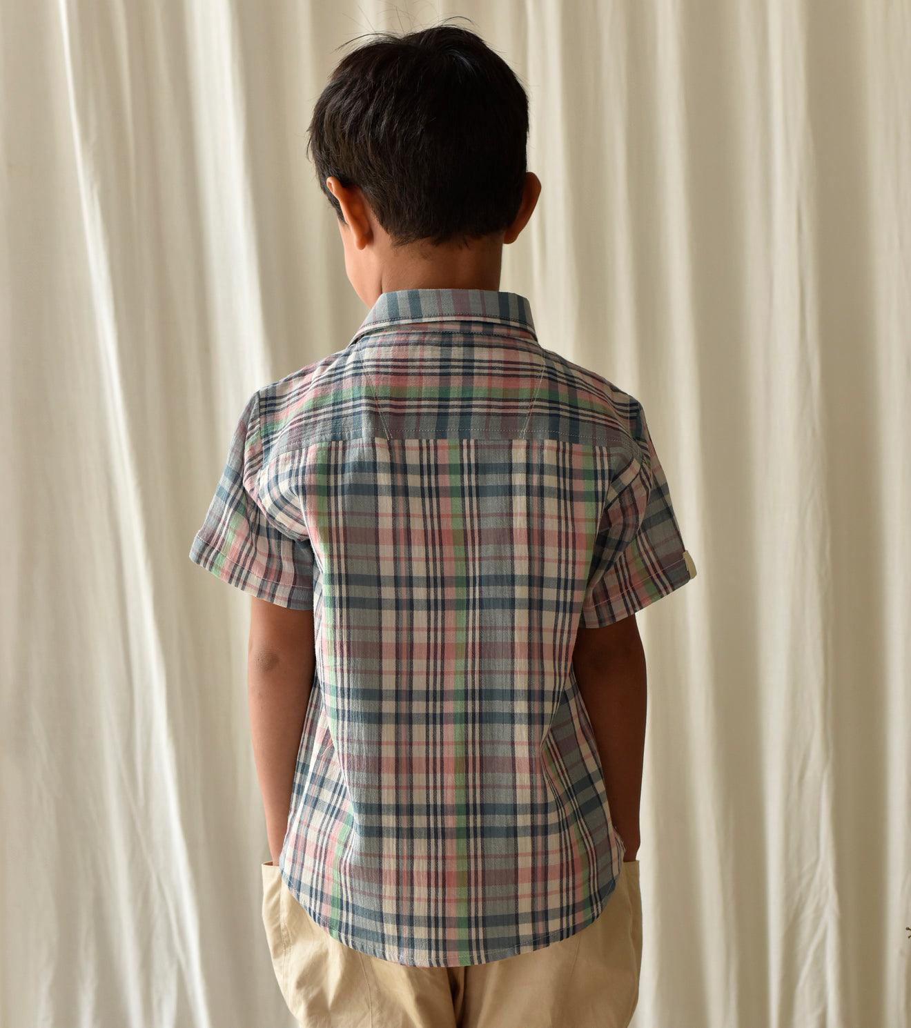 Multi Checks Shirt - Khara Kapas