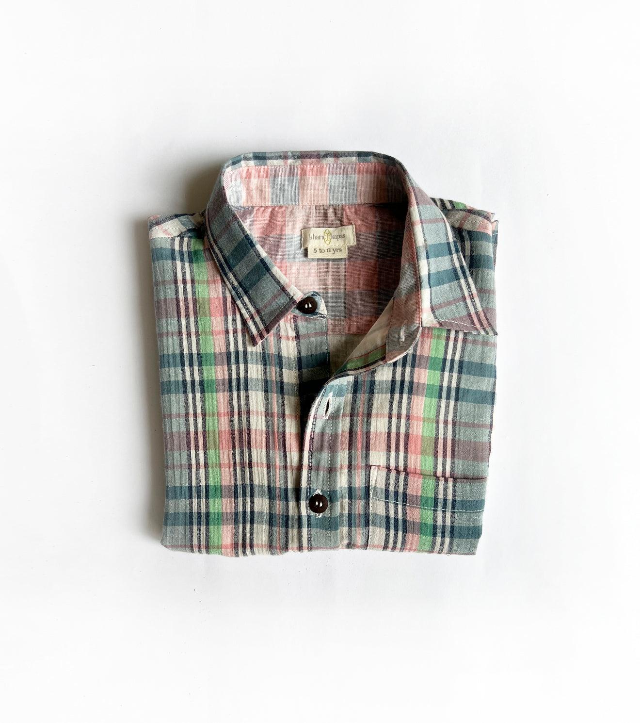 Multi Checks Shirt - Khara Kapas