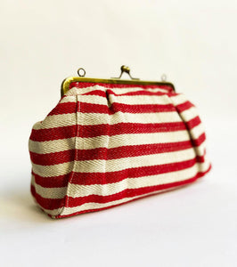 Stripe It Red- Mini - Khara Kapas