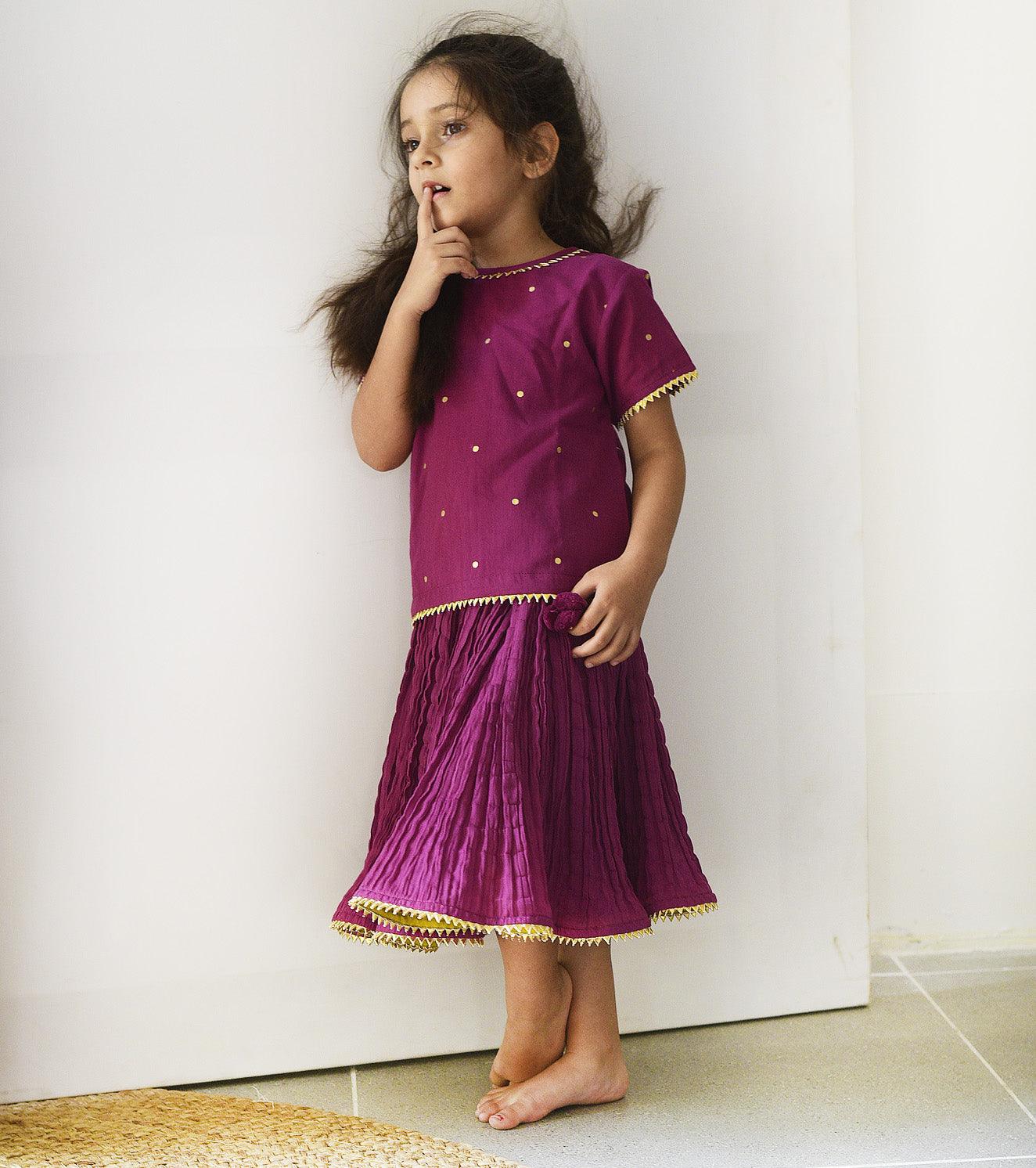 Girls Multicolor Kids Cotton Sharara Sets, Age Group: 4-6 Years