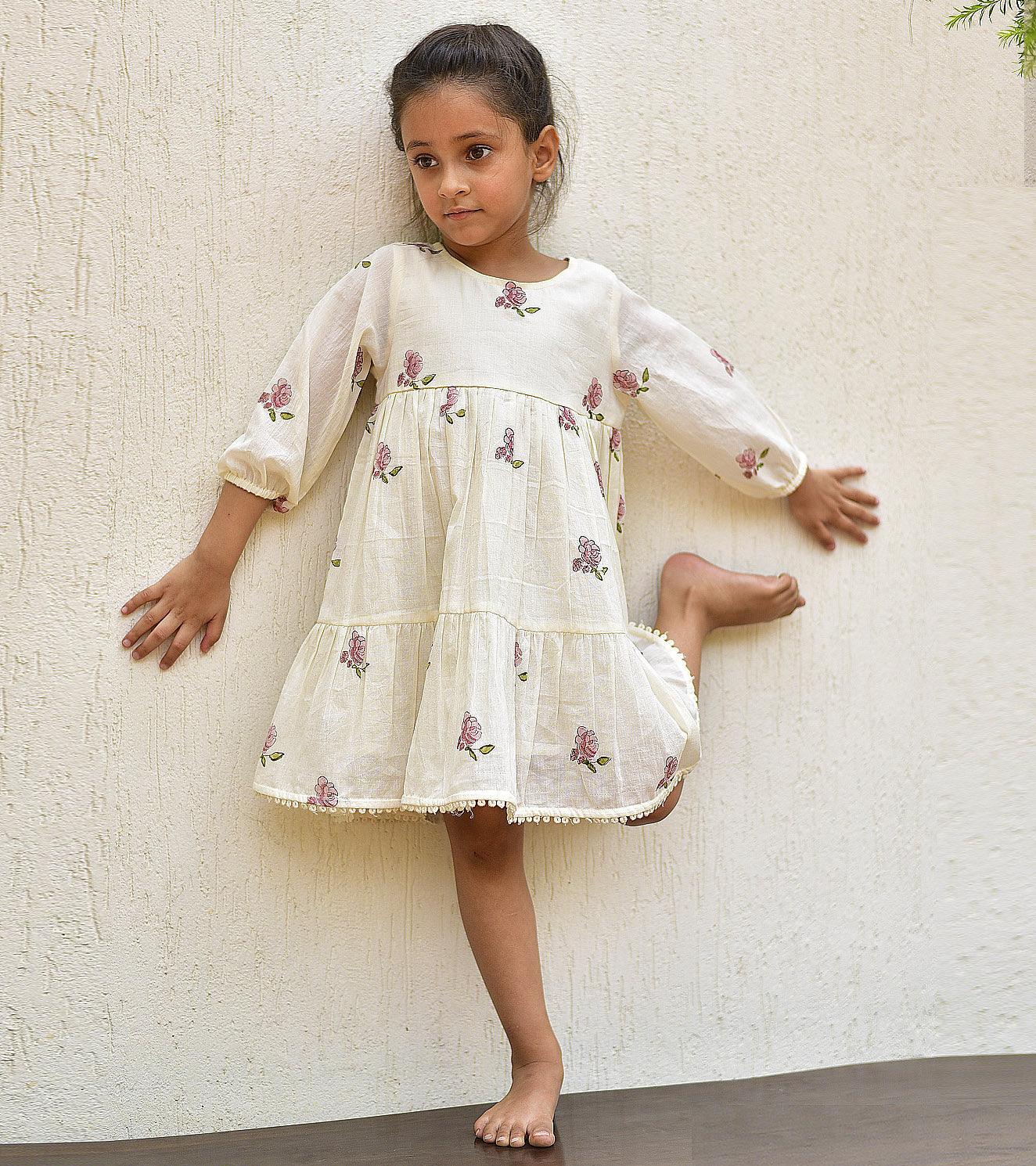 Rosy Dreams Frock - Khara Kapas