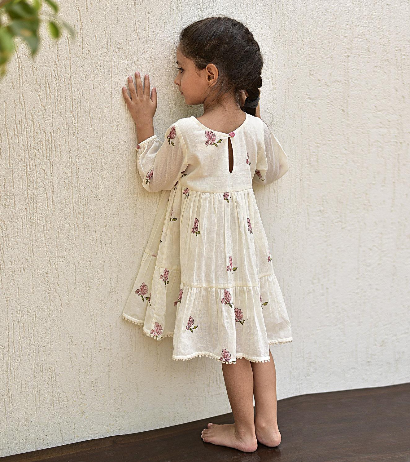 Rosy Dreams Frock - Khara Kapas