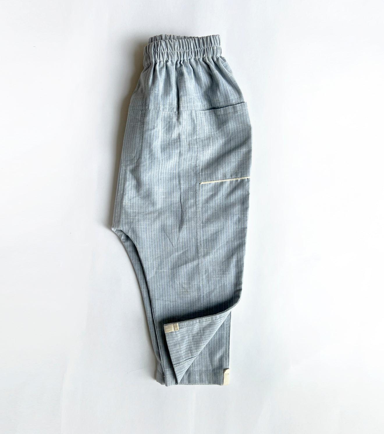 Stone blue pants - Khara Kapas
