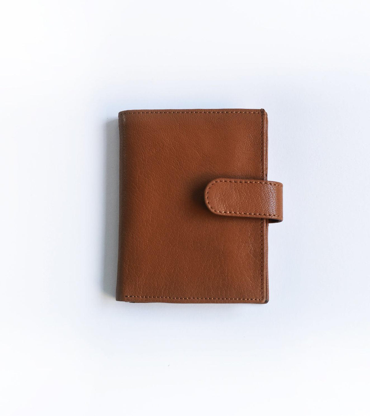 Tan small wallet - Khara Kapas